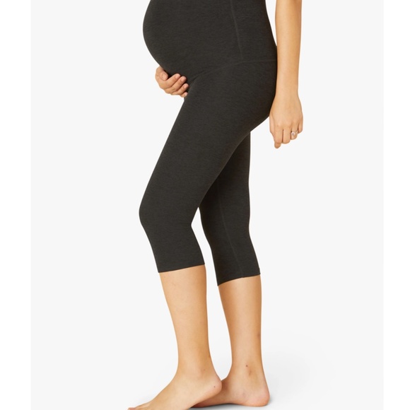 Beyond the Bump Pants - Beyond Yoga/Beyond the Bump Spacedye Glow and Grow Maternity Pedal Push Legging